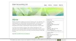 Desktop Screenshot of eden-accounting.co.uk