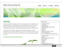 Tablet Screenshot of eden-accounting.co.uk